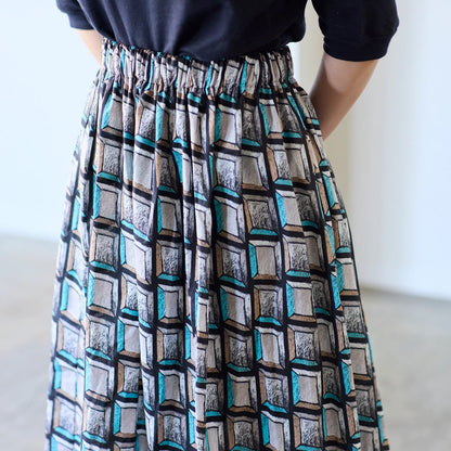 cotton linen - KESHIKI Window fabric D - FO:REST Fabric 布恩堂Liberty fabrictana lawnjapanese fabricykk zipper