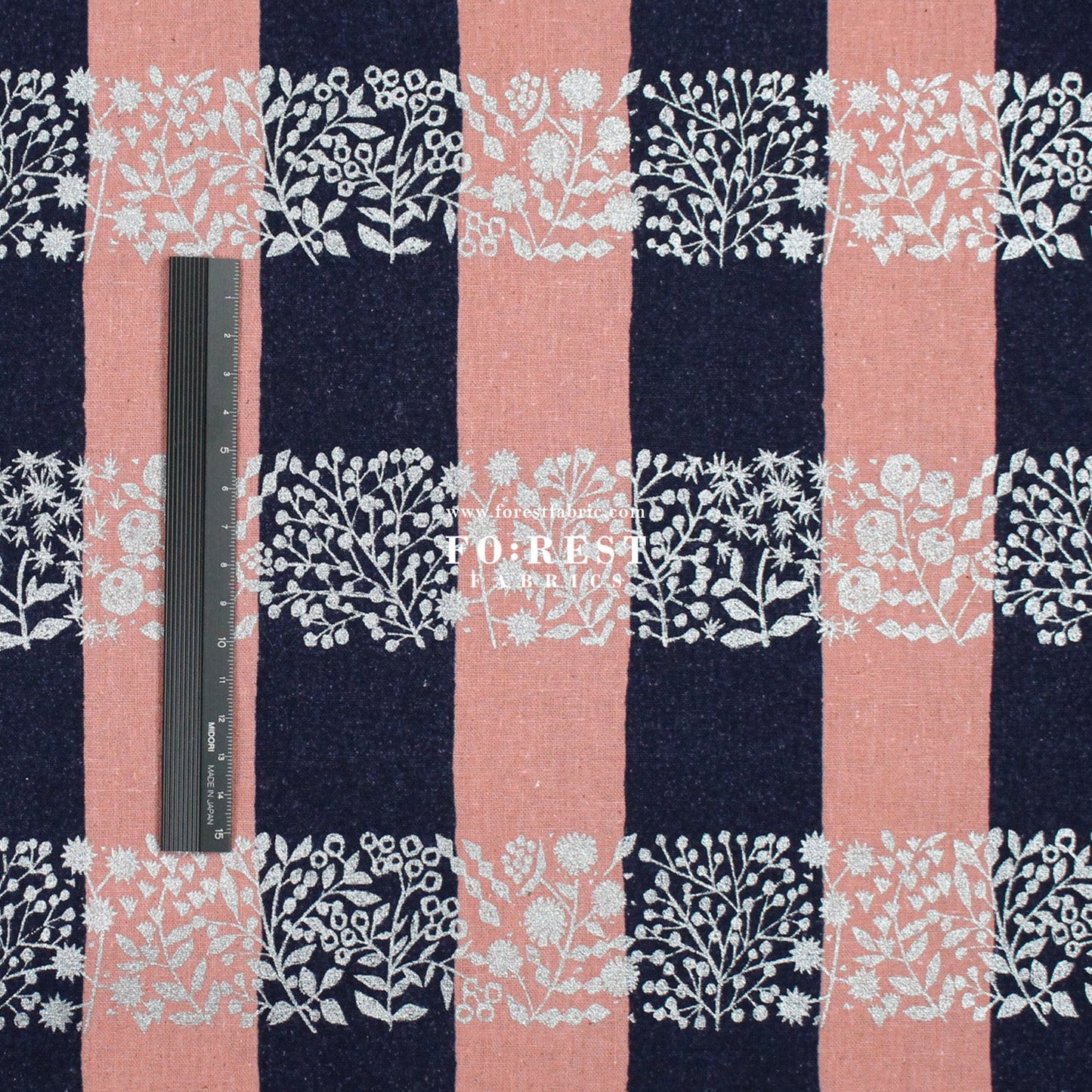 cotton linen - lattice echino fabric D - FO:REST Fabric 布恩堂Liberty fabrictana lawnjapanese fabricykk zipper