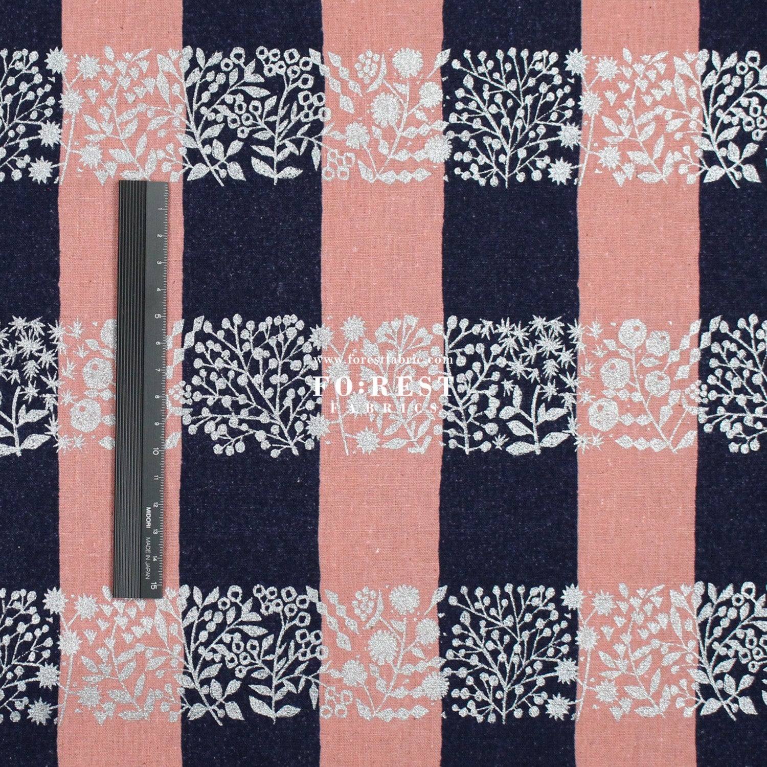cotton linen - lattice echino fabric D - FO:REST Fabric 布恩堂Liberty fabrictana lawnjapanese fabricykk zipper