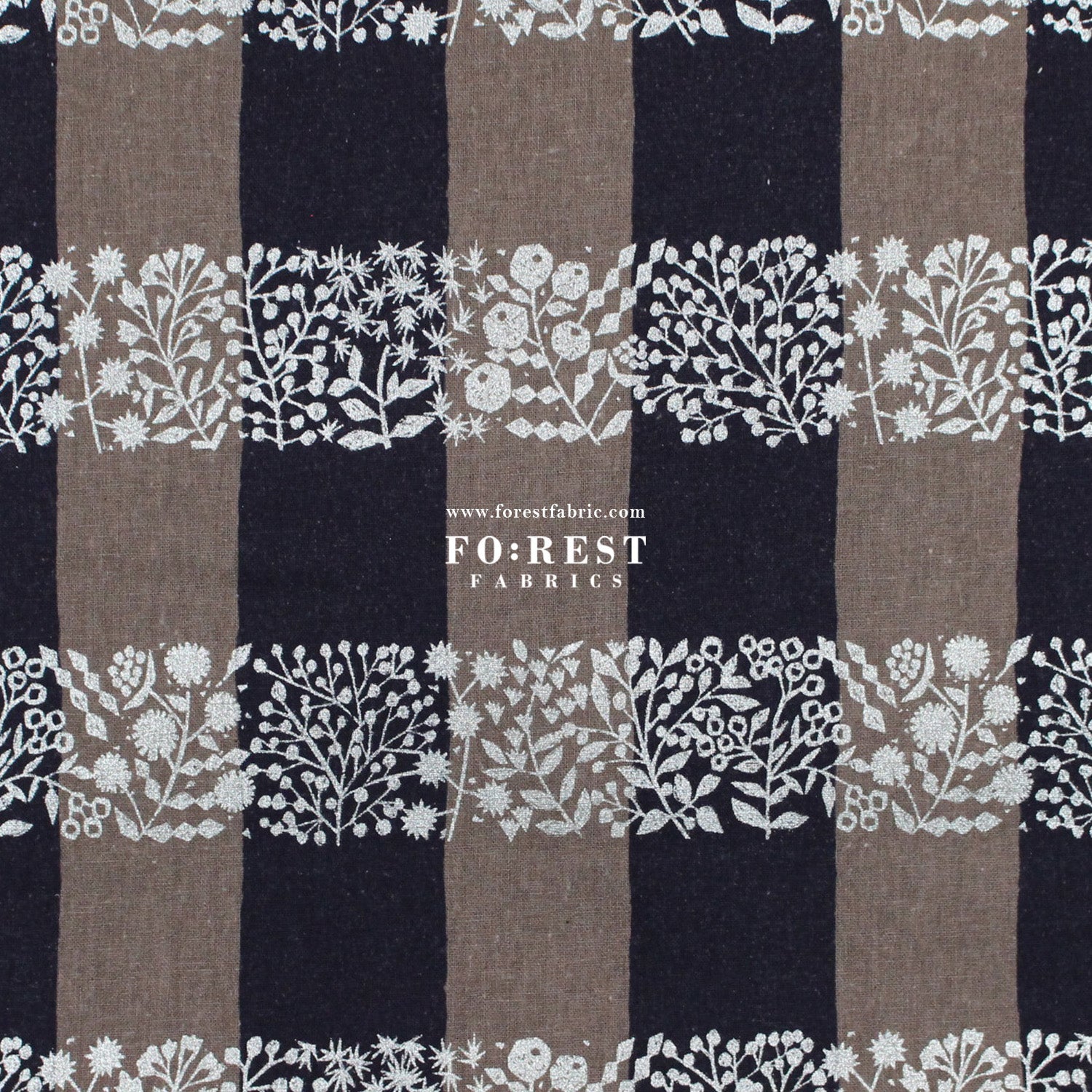 cotton linen - lattice echino fabric E - FO:REST Fabric 布恩堂Liberty fabrictana lawnjapanese fabricykk zipper