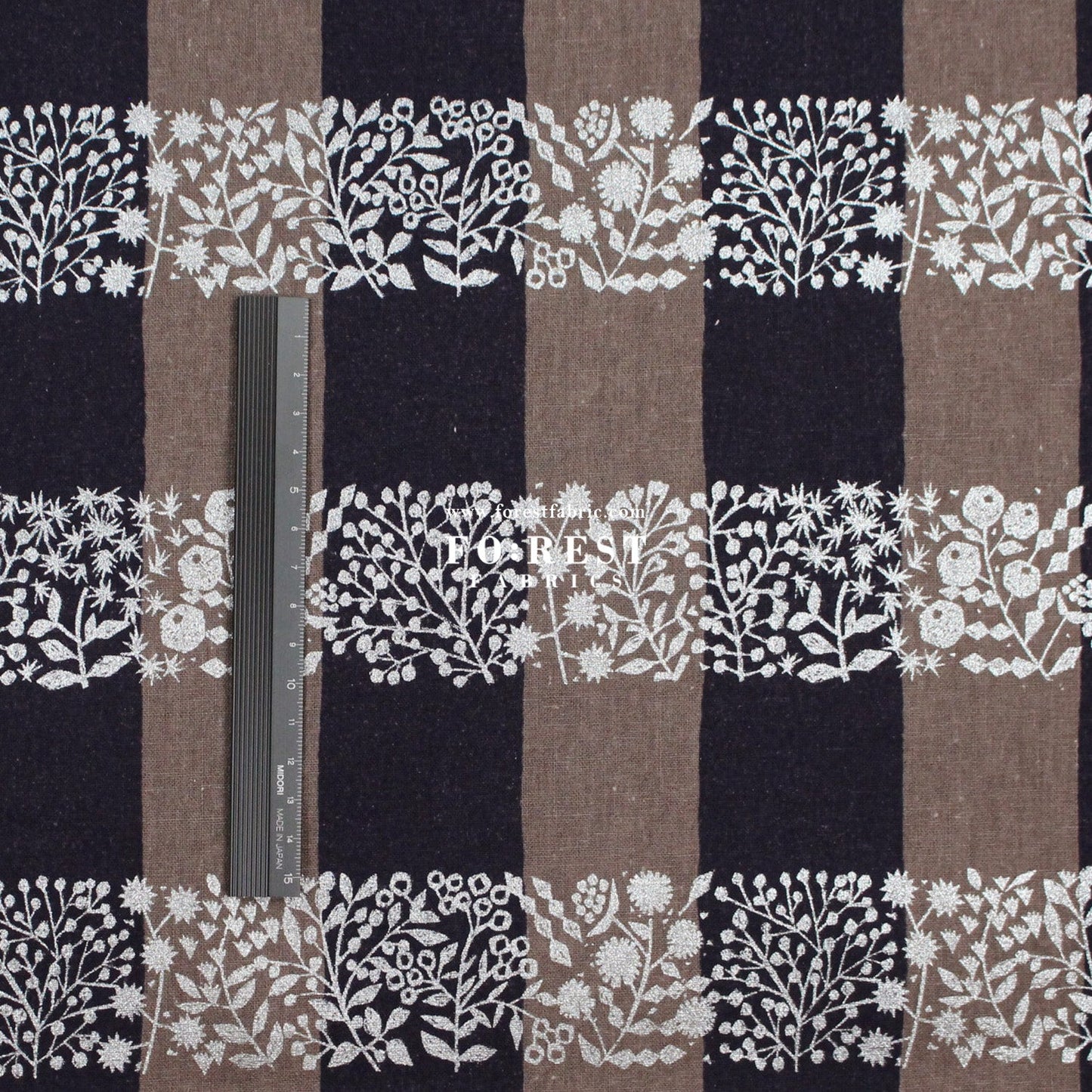 cotton linen - lattice echino fabric E - FO:REST Fabric 布恩堂Liberty fabrictana lawnjapanese fabricykk zipper