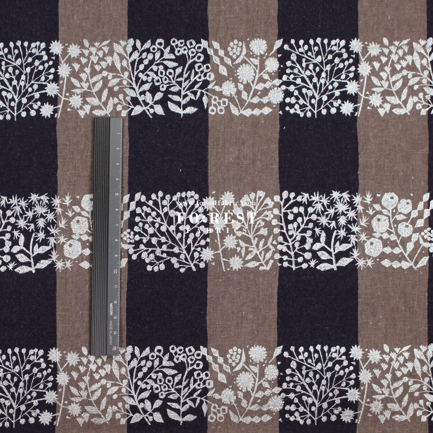 cotton linen - lattice echino fabric E - FO:REST Fabric 布恩堂Liberty fabrictana lawnjapanese fabricykk zipper