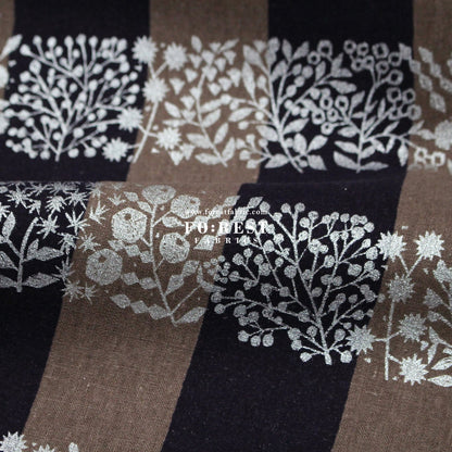 cotton linen - lattice echino fabric E - FO:REST Fabric 布恩堂Liberty fabrictana lawnjapanese fabricykk zipper