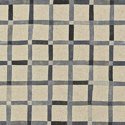cotton linen - Le Bouquet Plaid fabric Gray - FO:REST Fabric 布恩堂Liberty fabrictana lawnjapanese fabricykk zipper
