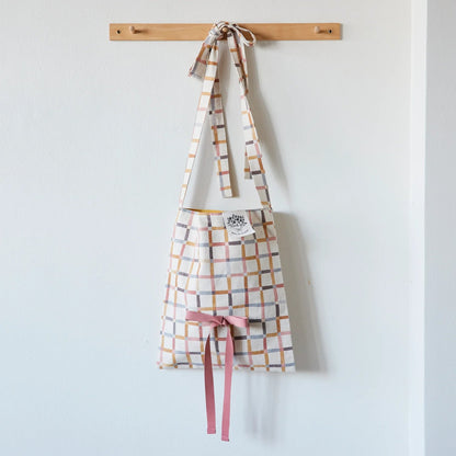 cotton linen - Le Bouquet Plaid fabric Pink - FO:REST Fabric 布恩堂Liberty fabrictana lawnjapanese fabricykk zipper