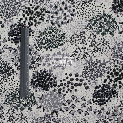 cotton linen - sketch echino fabric B - FO:REST Fabric 布恩堂Liberty fabrictana lawnjapanese fabricykk zipper