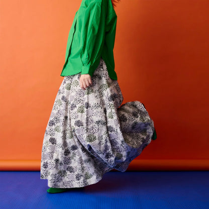 cotton linen - sketch echino fabric B - FO:REST Fabric 布恩堂Liberty fabrictana lawnjapanese fabricykk zipper