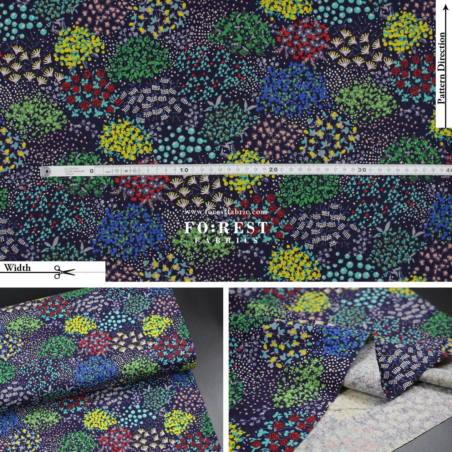 cotton linen - sketch echino fabric D - FO:REST Fabric 布恩堂Liberty fabrictana lawnjapanese fabricykk zipper