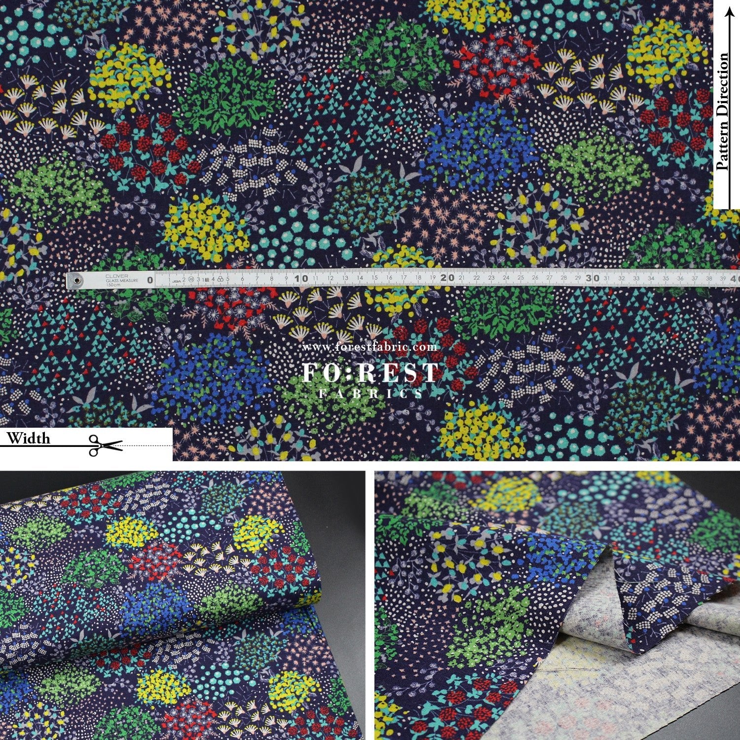cotton linen - sketch echino fabric D - FO:REST Fabric 布恩堂Liberty fabrictana lawnjapanese fabricykk zipper