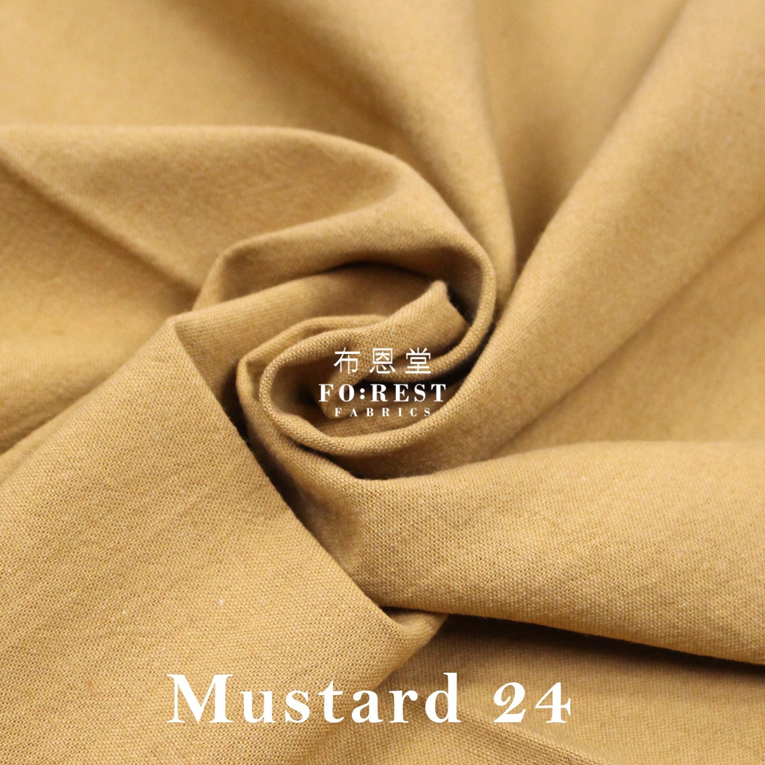 cotton linen - solid fabric 厚麻棉 - FO:REST Fabric 布恩堂Liberty fabrictana lawnjapanese fabricykk zipper