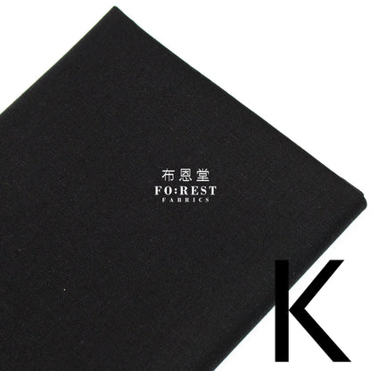 cotton linen - solid fabric 麻棉 - FO:REST Fabric 布恩堂Liberty fabrictana lawnjapanese fabricykk zipper
