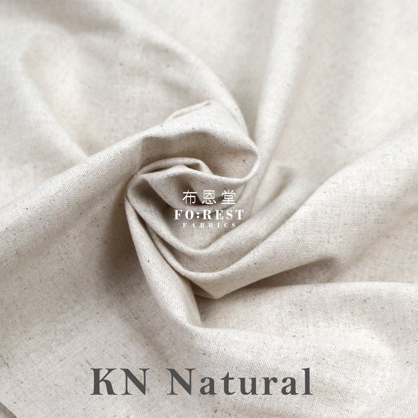 cotton linen - solid fabric 厚麻棉 - FO:REST Fabric 布恩堂Liberty fabrictana lawnjapanese fabricykk zipper