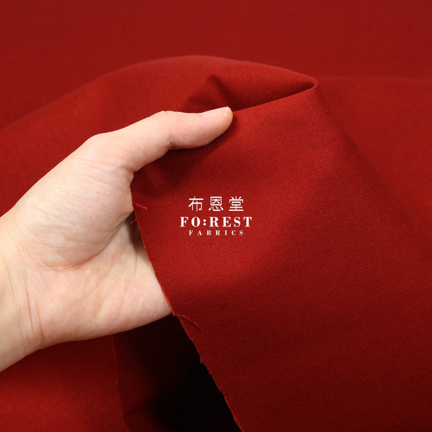 cotton linen - solid fabric 麻棉 - FO:REST Fabric 布恩堂Liberty fabrictana lawnjapanese fabricykk zipper