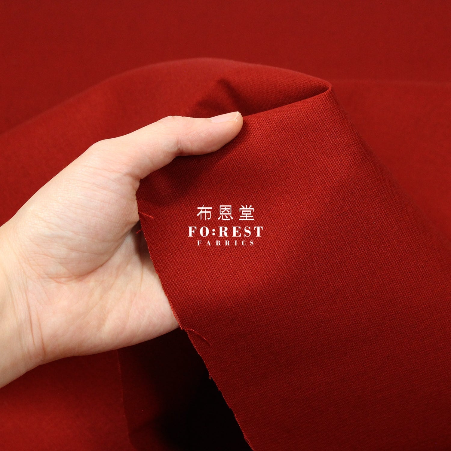 cotton linen - solid fabric 麻棉 - FO:REST Fabric 布恩堂Liberty fabrictana lawnjapanese fabricykk zipper