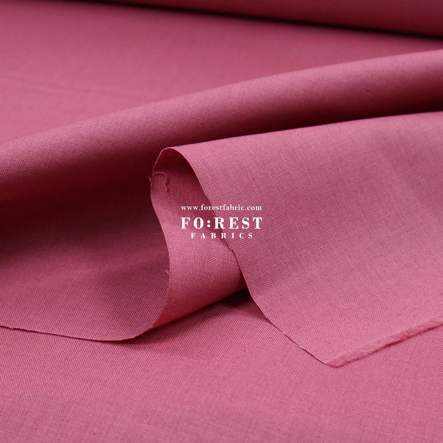 cotton linen - solid fabric 薄棉麻 - FO:REST Fabric 布恩堂Liberty fabrictana lawnjapanese fabricykk zipper