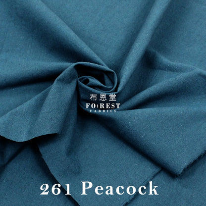 cotton linen - solid fabric 厚麻棉 - FO:REST Fabric 布恩堂Liberty fabrictana lawnjapanese fabricykk zipper
