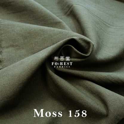 cotton linen - solid fabric 厚麻棉 - FO:REST Fabric 布恩堂Liberty fabrictana lawnjapanese fabricykk zipper
