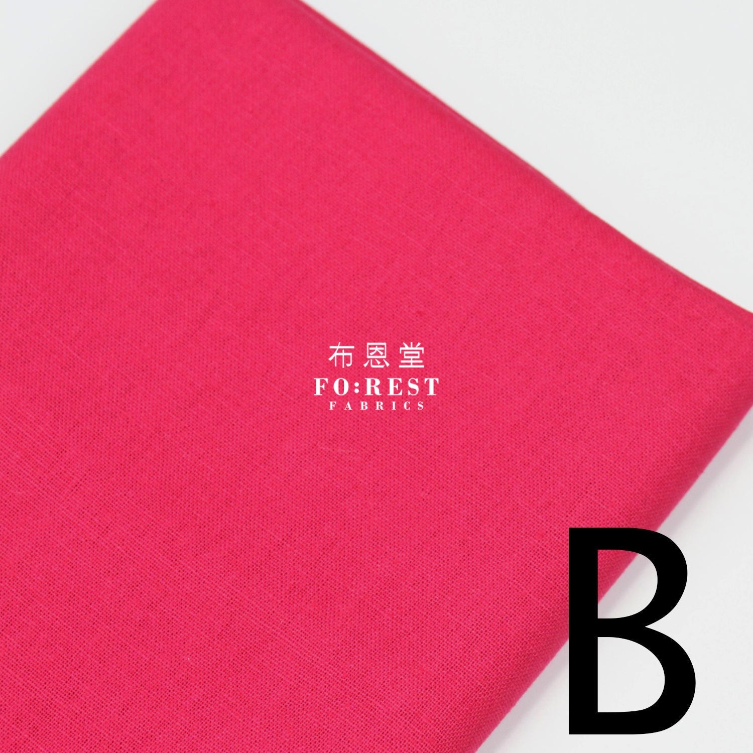 cotton linen - solid fabric 麻棉 - FO:REST Fabric 布恩堂Liberty fabrictana lawnjapanese fabricykk zipper