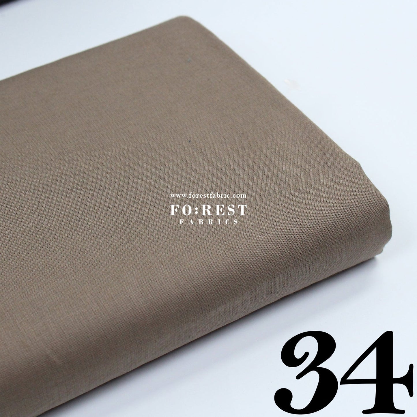 cotton linen - solid fabric 薄棉麻 - FO:REST Fabric 布恩堂Liberty fabrictana lawnjapanese fabricykk zipper
