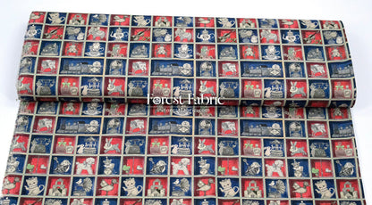 cotton linen - TOY Night Box fabric - FO:REST Fabric 布恩堂Liberty fabrictana lawnjapanese fabricykk zipper