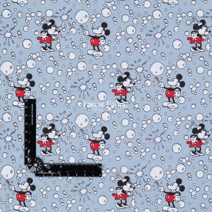 cotton - mickey and minnie fabric - FO:REST Fabric 布恩堂Liberty fabrictana lawnjapanese fabricykk zipper