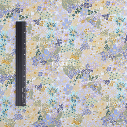 cotton - Mimi Metallic fabric - FO:REST Fabric 布恩堂Liberty fabrictana lawnjapanese fabricykk zipper