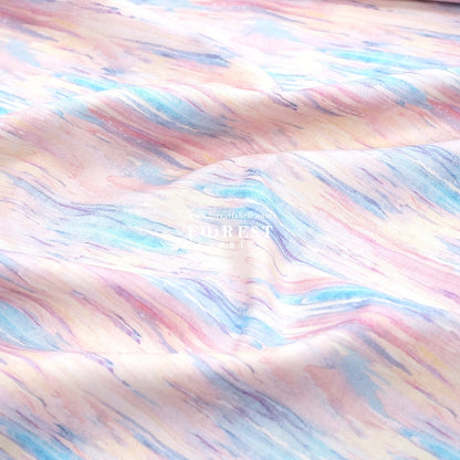 cotton - Morningmoon Sky fabric - FO:REST Fabric 布恩堂Liberty fabrictana lawnjapanese fabricykk zipper
