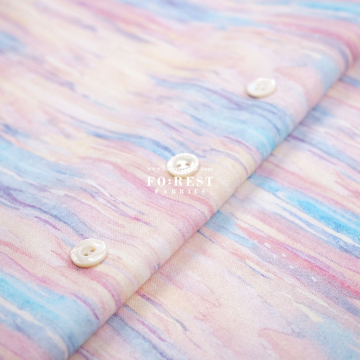 cotton - Morningmoon Sky fabric - FO:REST Fabric 布恩堂Liberty fabrictana lawnjapanese fabricykk zipper