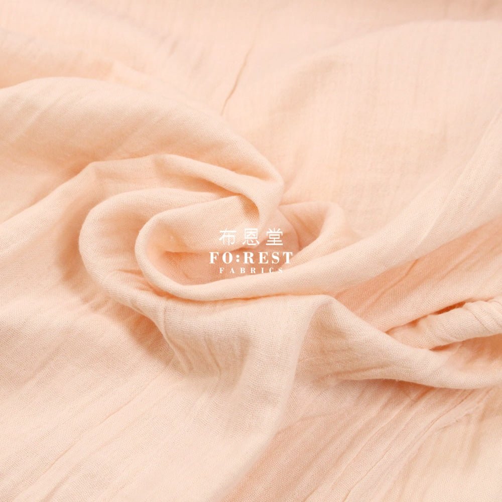 cotton - Organic Double Gauze Crinkle fabric - FO:REST Fabric 布恩堂Liberty fabrictana lawnjapanese fabricykk zipper