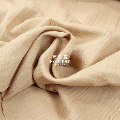 cotton - Organic Double Gauze Crinkle fabric - FO:REST Fabric 布恩堂Liberty fabrictana lawnjapanese fabricykk zipper
