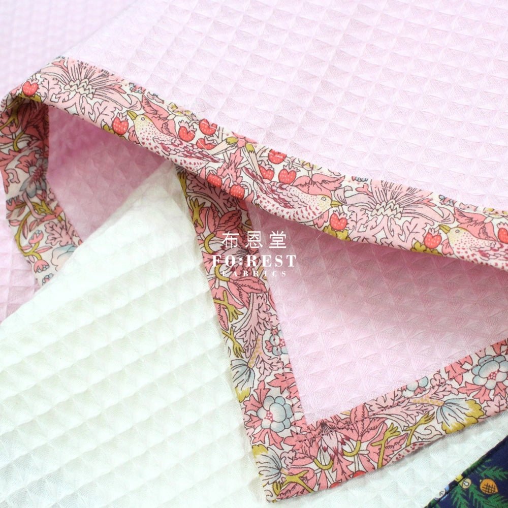 cotton - Organic Waffle fabric - FO:REST Fabric 布恩堂Liberty fabrictana lawnjapanese fabricykk zipper