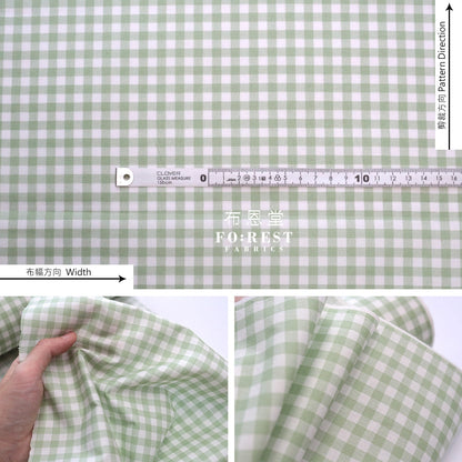Cotton - Pastel Grid Fabric Cotton