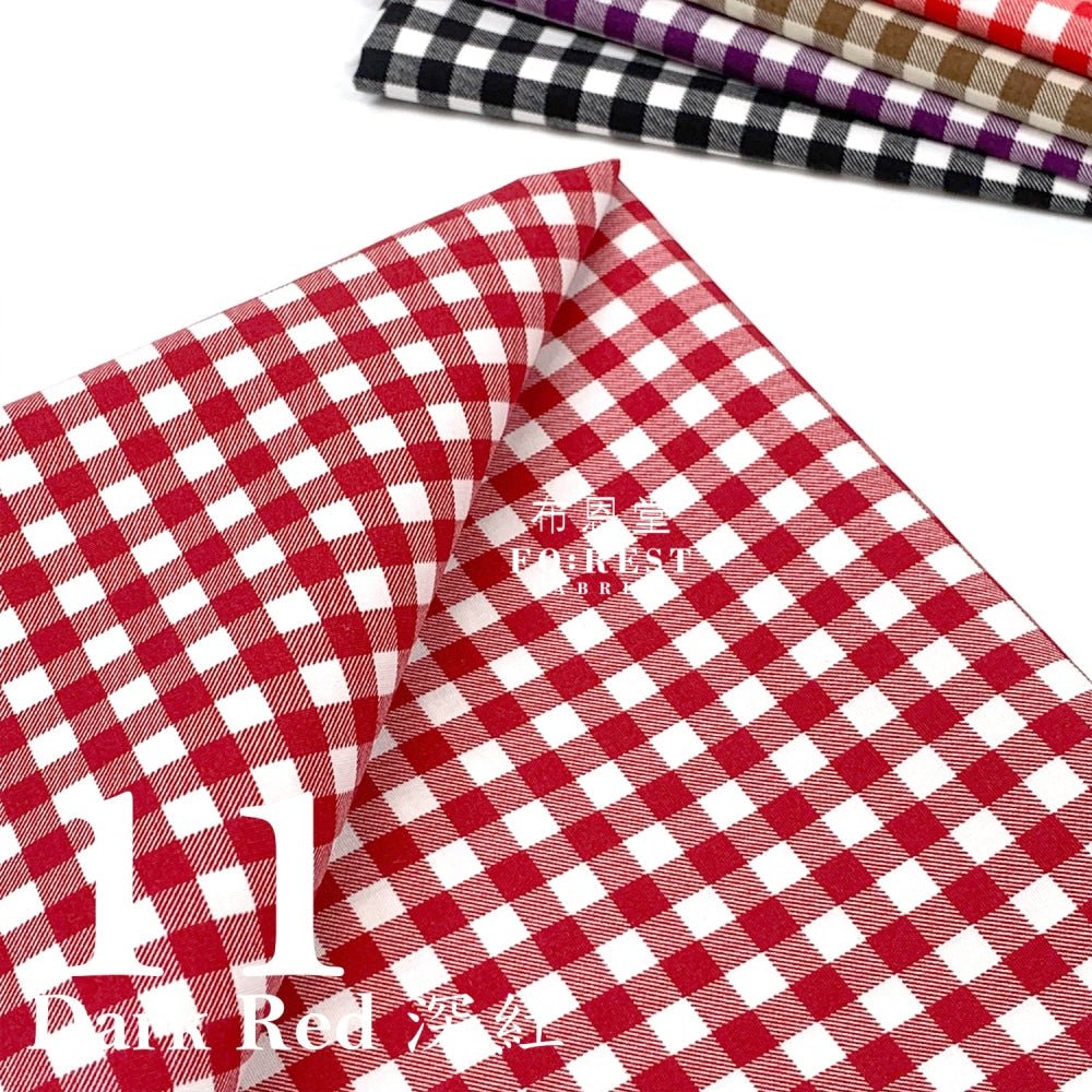 Cotton - Pastel Grid fabric - FO:REST Fabric 布恩堂Liberty fabrictana lawnjapanese fabricykk zipper
