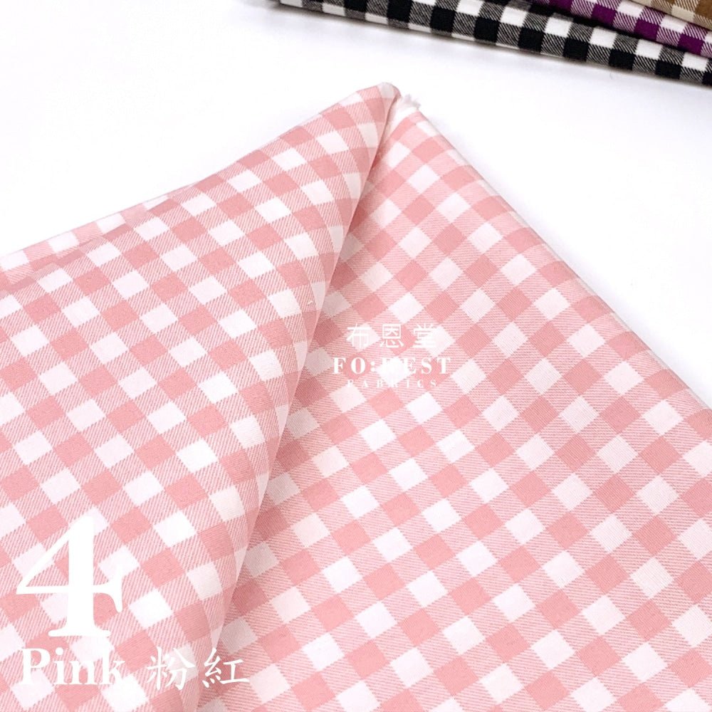 Cotton - Pastel Grid fabric - FO:REST Fabric 布恩堂Liberty fabrictana lawnjapanese fabricykk zipper