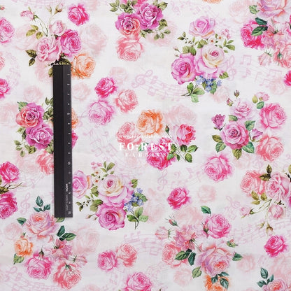 cotton - Petal Flower Fairies Rose fabric - FO:REST Fabric 布恩堂Liberty fabrictana lawnjapanese fabricykk zipper