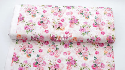 cotton - Petal Flower Fairies Rose fabric - FO:REST Fabric 布恩堂Liberty fabrictana lawnjapanese fabricykk zipper