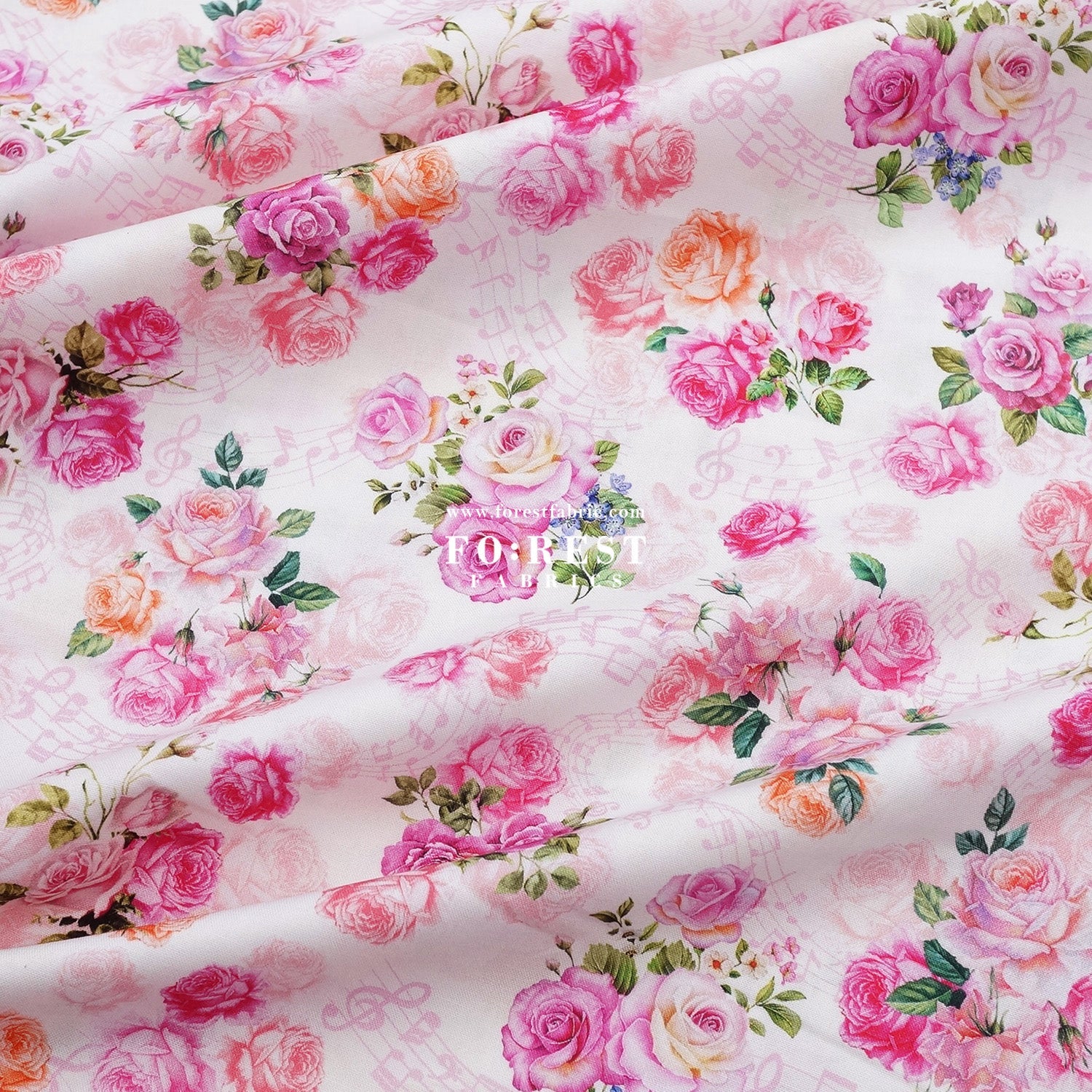 cotton - Petal Flower Fairies Rose fabric - FO:REST Fabric 布恩堂Liberty fabrictana lawnjapanese fabricykk zipper