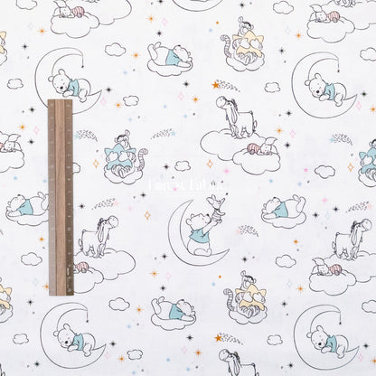 cotton - Pooh fabric - FO:REST Fabric 布恩堂Liberty fabrictana lawnjapanese fabricykk zipper
