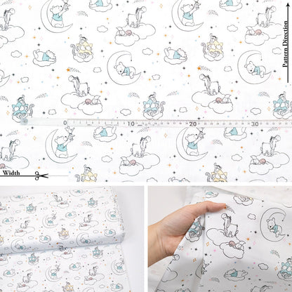 cotton - Pooh fabric - FO:REST Fabric 布恩堂Liberty fabrictana lawnjapanese fabricykk zipper
