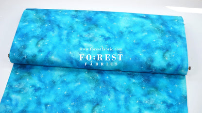 cotton - Prairie Star Sky fabric - FO:REST Fabric 布恩堂Liberty fabrictana lawnjapanese fabricykk zipper