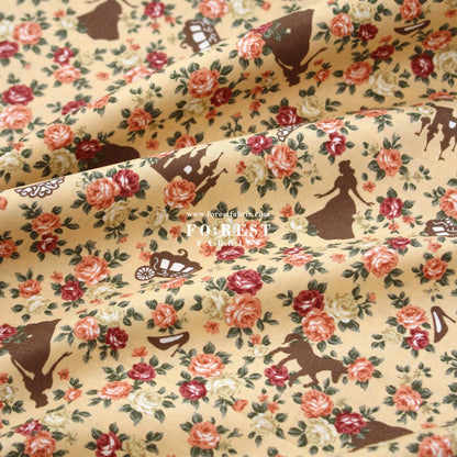 cotton - Princess Rose fabric - FO:REST Fabric 布恩堂Liberty fabrictana lawnjapanese fabricykk zipper