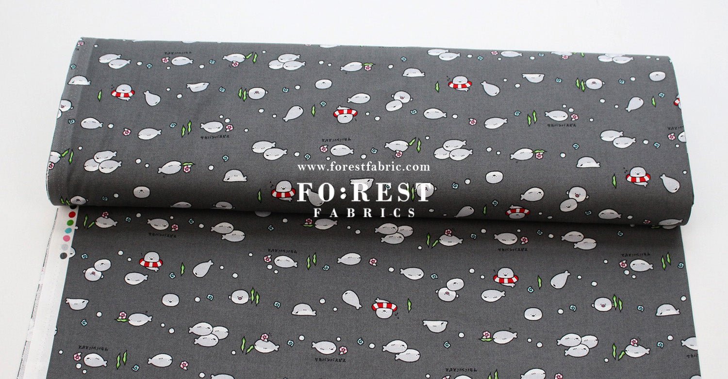cotton - Pufferfish fabric - FO:REST Fabric 布恩堂Liberty fabrictana lawnjapanese fabricykk zipper