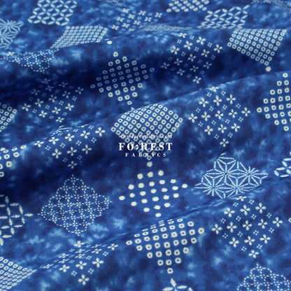 cotton - Quilt traditional Japanese style fabric - FO:REST Fabric 布恩堂Liberty fabrictana lawnjapanese fabricykk zipper