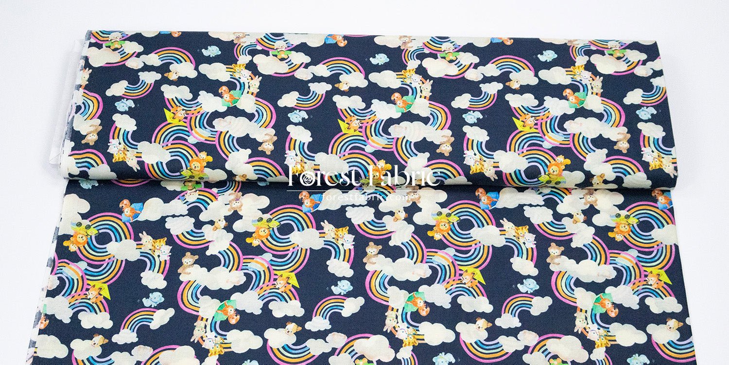 cotton - Raning Silder fabric - FO:REST Fabric 布恩堂Liberty fabrictana lawnjapanese fabricykk zipper