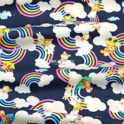 cotton - Raning Silder fabric - FO:REST Fabric 布恩堂Liberty fabrictana lawnjapanese fabricykk zipper