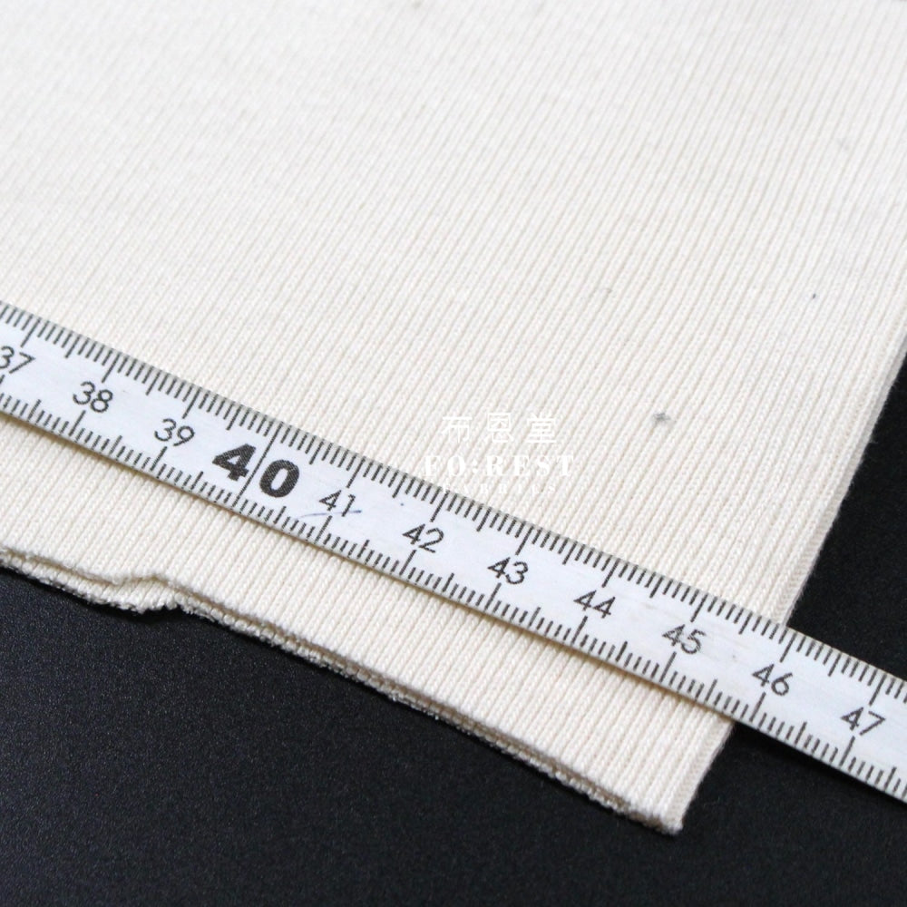 Cotton Rib-Knit - Solid Fabric Jersey Knit