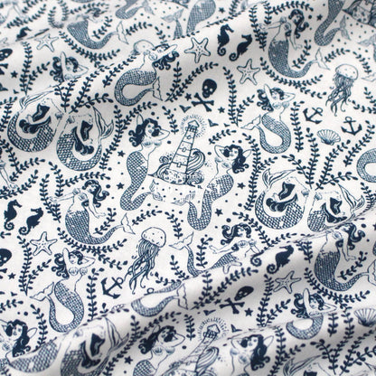 cotton - Sailor Salty Colony fabric - FO:REST Fabric 布恩堂Liberty fabrictana lawnjapanese fabricykk zipper