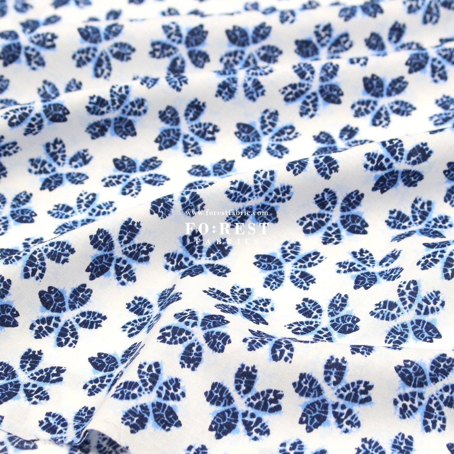 cotton - Sakura traditional Japanese style fabric white - FO:REST Fabric 布恩堂Liberty fabrictana lawnjapanese fabricykk zipper
