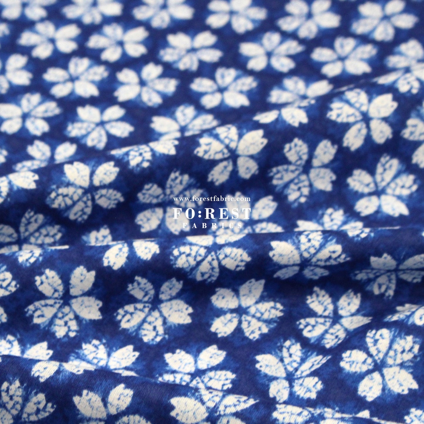 cotton - Sakura traditional Japanese style fabric white - FO:REST Fabric 布恩堂Liberty fabrictana lawnjapanese fabricykk zipper