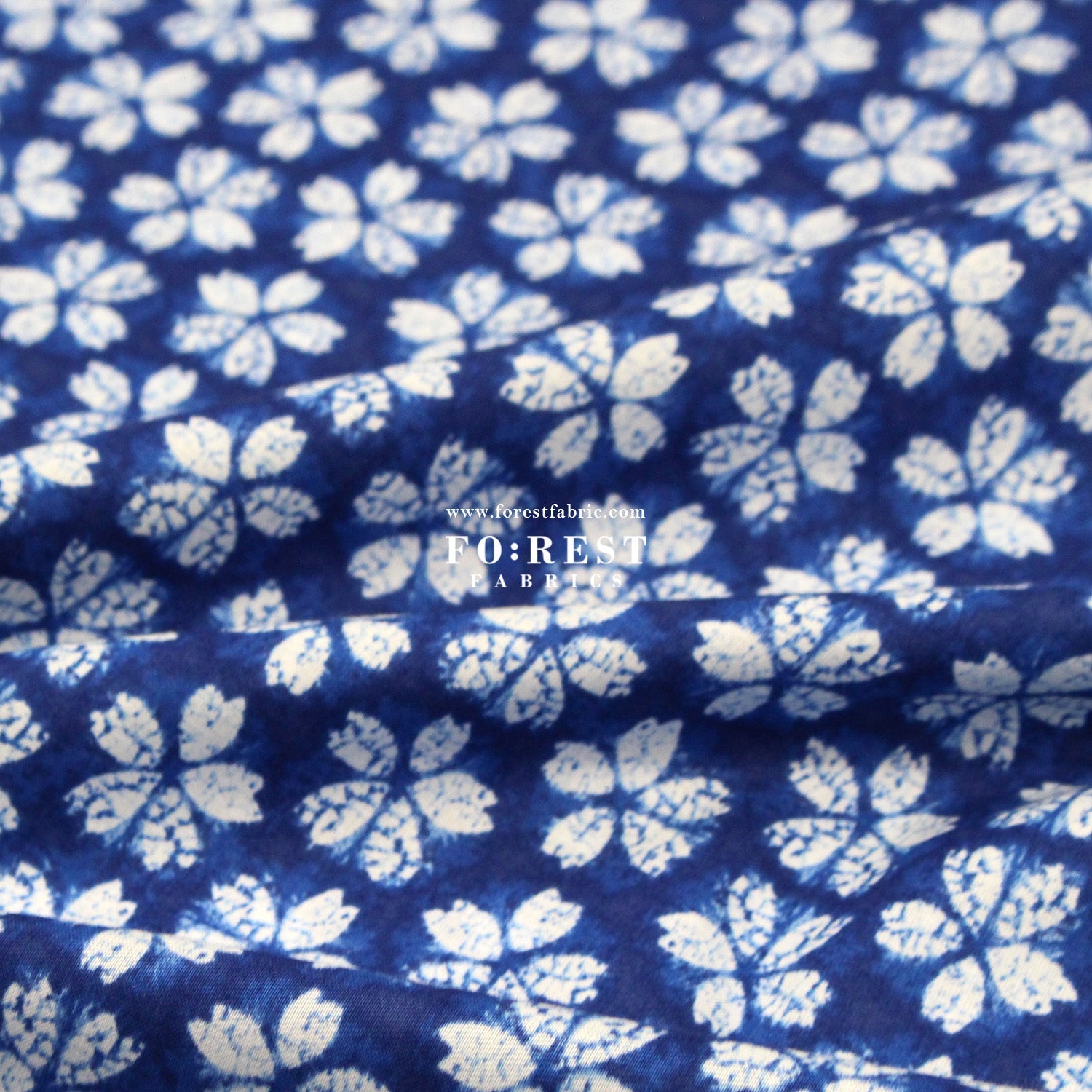 cotton - Sakura traditional Japanese style fabric white - FO:REST Fabric 布恩堂Liberty fabrictana lawnjapanese fabricykk zipper